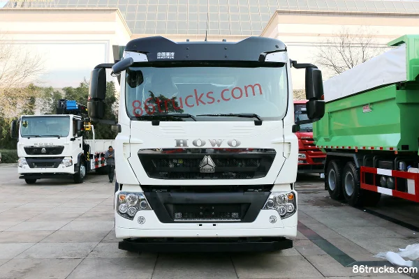 Sinotruk HOWO T5G 220 4X2(6 wheels) Pure Electric Sanitation Truck Chassis 242kWh Exterior (2) | 86Trucks