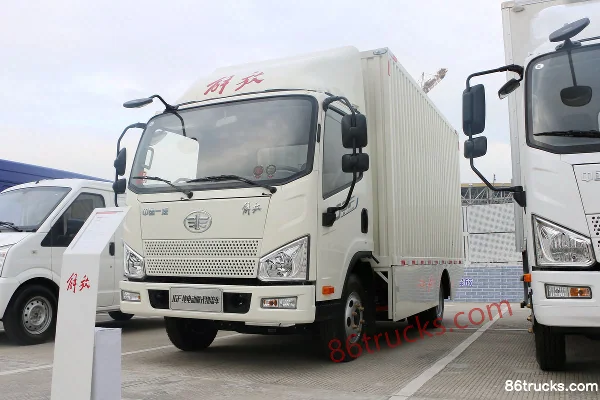 FAW Jiefang J6F 4.5T 4.21m single-row pure electric van light truck 82.43kWh 4X2(6 wheels) Exterior (3) | 86Trucks