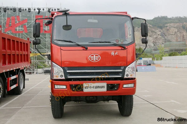 FAW Jiefang Hu V 150 hp 4X4(6 roues) 4m dump truck Extérieur (2) | 86Trucks