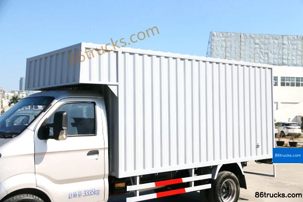 Changan Kuayue King X5 PLUS Standard 116hp 4X2(6 wheels) 3.585m Single Row Van Light Truck (6-speed) Body (2) | 86Trucks