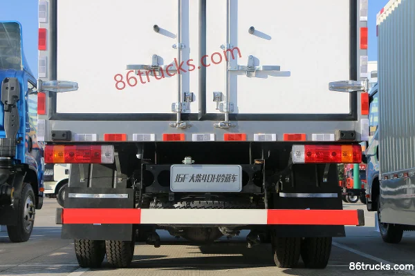 FAW Jiefang J6F 160 ch 4X2(6 roues) Camion frigorifique 4,13 m (8 vitesses) Carrosserie (3) | 86Trucks