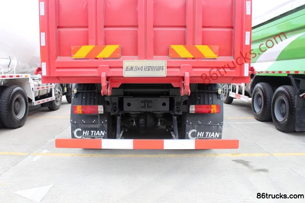 FAW Jiefang J6M Heavy Truck 320 hp 8X4(12 wheels) 6.8m Dump Truck (Dachai) Body (3) | 86Trucks