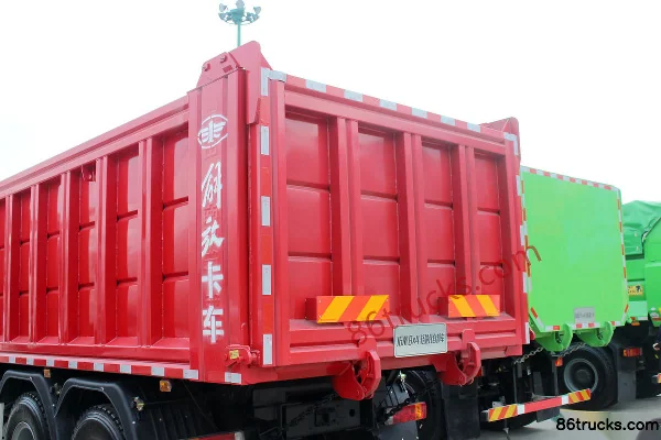 FAW Jiefang J6M Heavy Truck 320 hp 8X4(12 wheels) 6.8m Dump Truck (Dachai) Body (2) | 86Trucks