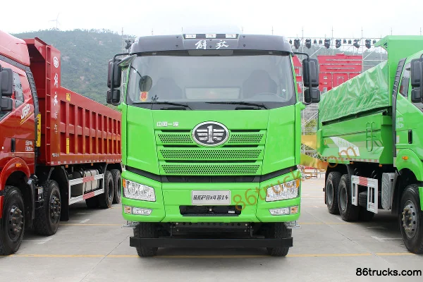 FAW Jiefang New J6P Heavy Truck 420hp 8X4(12 wheels) 6.2m Dump Truck Exterior (2) | 86Trucks