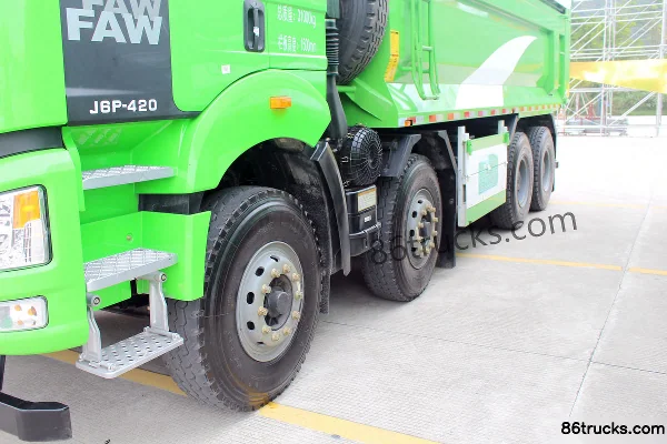 FAW Jiefang New J6P Heavy Truck 420hp 8X4(12 wheels) 6.2m Dump Truck Body (2) | 86Trucks