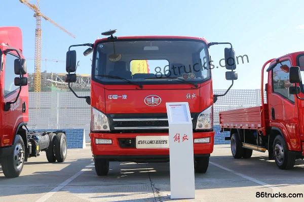 FAW Jiefang Hu VH 156 ch 4X2(6 roues) 4,16 m châssis de camion fourgon, cabine simple Extérieur (2) | 86Trucks