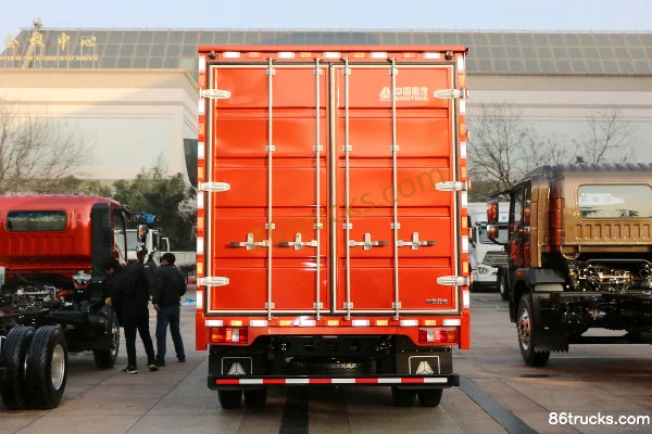Sinotruk HOWO Hanjiang version composite 160 ch 4X2(6 roues) fourgon à cabine simple (China VI) Extérieur (3) | 86Trucks
