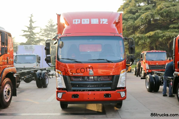 Sinotruk HOWO Hanjiang version composite 160 ch 4X2(6 roues) fourgon à cabine simple (China VI) Extérieur (2) | 86Trucks