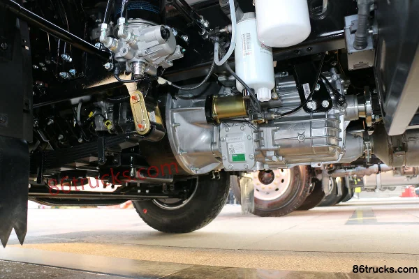 Sinotruk HOWO Hanjiang version composite 160 ch 4X2(6 roues) fourgon à cabine simple (China VI) Châssis (3) | 86Trucks