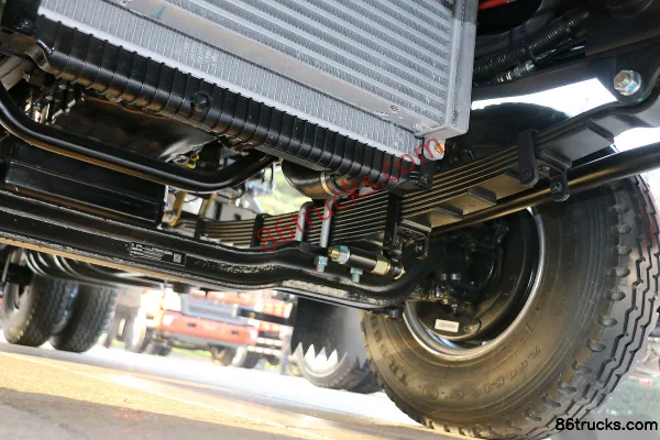Sinotruk HOWO Hanjiang version composite 160 ch 4X2(6 roues) fourgon à cabine simple (China VI) Châssis (1) | 86Trucks