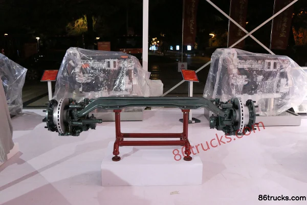 Sinotruk VPD075QB steering axle Exterior
