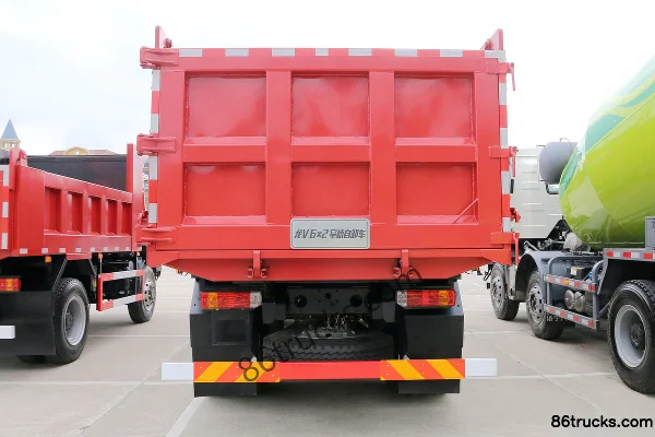 FAW Jiefang Qingdao Long V Édition pont étroit 220 ch 6X2(8 roues) 5,2 m camion benne Carrosserie (3) | 86Trucks