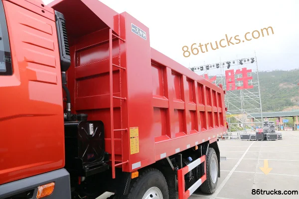 FAW Jiefang Qingdao Long V Édition pont étroit 220 ch 6X2(8 roues) 5,2 m camion benne Carrosserie (2) | 86Trucks