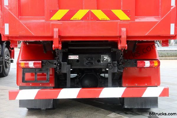 SAIC Hongyan Jiebao C6 Composite Edition 245hp 6X2(8 wheels) 6X2R 4.5m dump truck Body (2) | 86Trucks