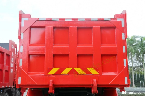 SAIC Hongyan Jiebao C6 Composite Edition 245hp 6X2(8 wheels) 6X2R 4.5m dump truck Body (1) | 86Trucks