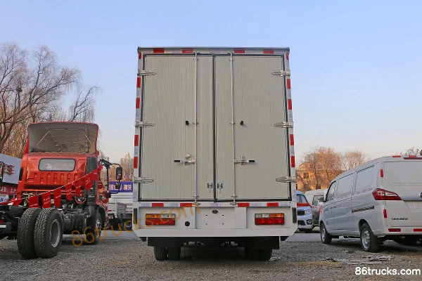 Dayun E3 4,5T 4,15 m cabine simple camion léger fourgon électrique pur 91,1 kWh 4X2(6 roues) Extérieur (3) | 86Trucks