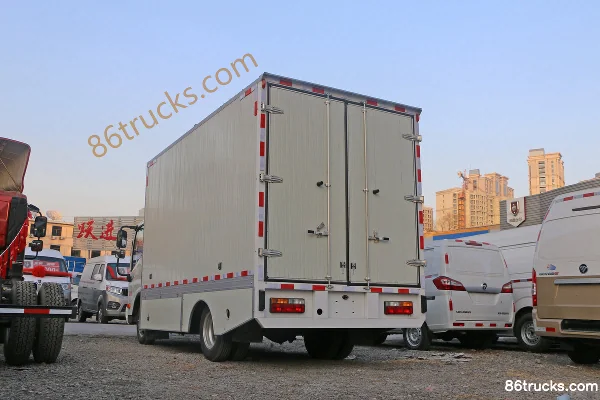 Dayun E3 4,5T 4,15 m cabine simple camion léger fourgon électrique pur 91,1 kWh 4X2(6 roues) Extérieur (2) | 86Trucks
