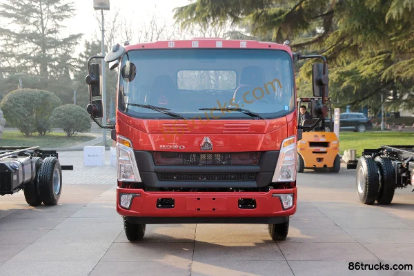 Sinotruk HOWO Hanjiang 160 ch 4X2(6 roues) châssis de camion léger cabine simple (China VI) Extérieur (2) | 86Trucks