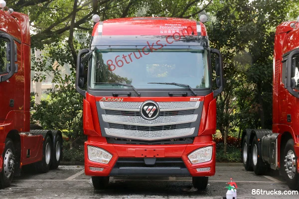 Foton Auman EST 6 Series Heavy Truck 430hp 6X4(10 wheels) LNG Tractor Truck Exterior (2) | 86Trucks