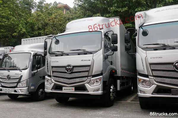 Foton Auman R Series 220 hp 4X2(6 wheels) Chick Transport Truck (Zhongdakai Brand) Exterior (3) | 86Trucks