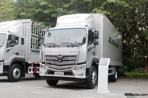 Foton Auman R Series 220 hp 4X2(6 wheels) Chick Transport Truck (Zhongdakai Brand) Exterior (2) | 86Trucks