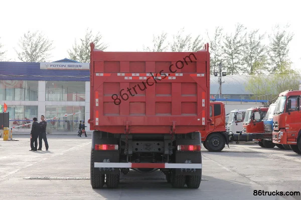 Sinotruk HOKA H7 series heavy truck 336 hp 6X4(10 wheels) 5.6m dump truck Body (2) | 86Trucks
