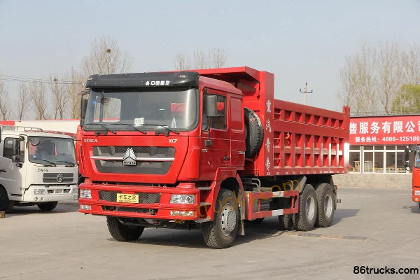 Sinotruk HOKA H7 series heavy truck 336 hp 6X4(10 wheels) 5.6m dump truck Exterior (3) | 86Trucks