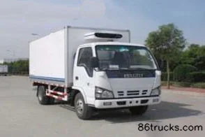 Qingling Isuzu 130 ch 4X2(6 roues) Camion frigorifique (marque Hongyu) Extérieur