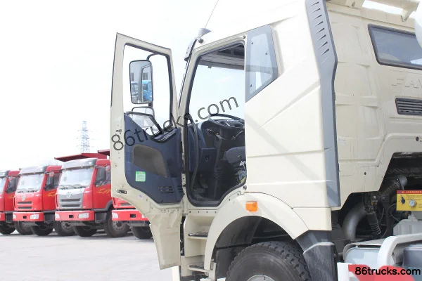 FAW Jiefang J6P 350hp 6X4(10 wheels) Concrete Mixer Truck (Flat Roof Cab) (1) | 86Trucks