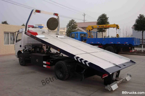 Dongfeng Duolika 120 hp 4X2(6 wheels) Wrecker Truck (Chufei Brand) Exterior