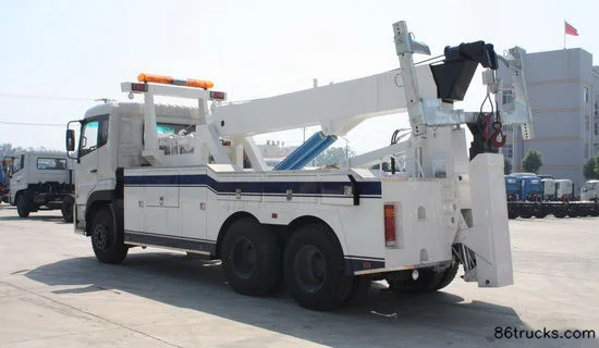 Dongfeng Commercial Vehicle Tianlong 260 hp 6X4(10 wheels) Wrecker Truck (Jiangte Brand) Cab (2) | 86Trucks