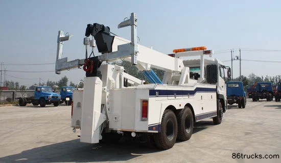 Dongfeng Commercial Vehicle Tianlong 260 hp 6X4(10 wheels) Wrecker Truck (Jiangte Brand) Cab (1) | 86Trucks