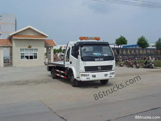 Dongfeng Duolika 120 hp 4X2(6 wheels) Wrecker Truck (Jiangte Brand) Exterior (3) | 86Trucks