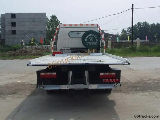 Dongfeng Duolika 120 hp 4X2(6 wheels) Wrecker Truck (Jiangte Brand) Exterior