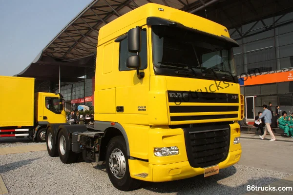 DAF XF Heavy Truck 340 hp 6X4(10 wheels) Tractor Truck (XF105) Exterior (2) | 86Trucks