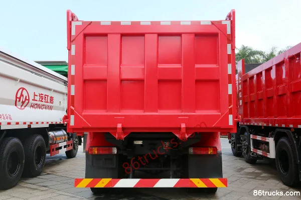 SAIC Hongyan Genlyon C6 Heavy-Duty 400 hp 6X4(10 wheels) 5.6m Dump Truck (China VI) Exterior (3) | 86Trucks