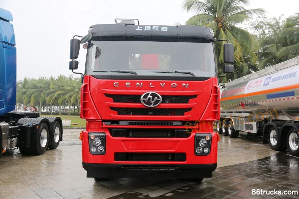 SAIC Hongyan SAIC Hongyan Genlyon Heavy Truck truck-mounted crane