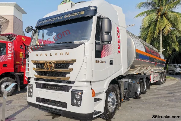 SAIC Hongyan GenlyonC500 camion lourd 430 ch 6X2(8 roues) tracteur routier Extérieur (2) | 86Trucks