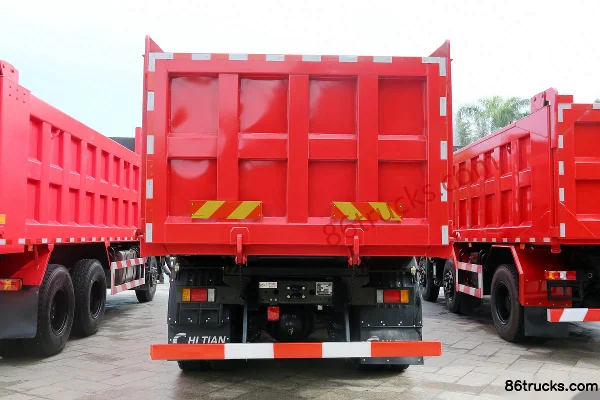 SAIC Hongyan Jieka C500 Standard Load Edition 290 hp 8X4(12 wheels) 6.5m Dump Truck Exterior (3) | 86Trucks