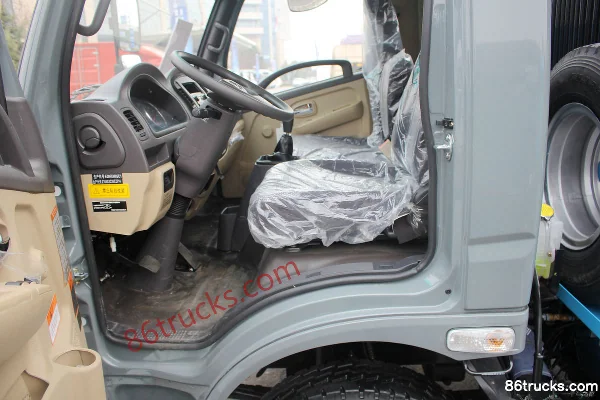 Feidi A3 130 ch 4X2(6 roues) camion benne à compaction Cabine (3) | 86Trucks