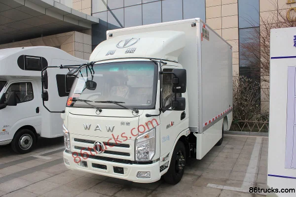 Feidi A2 série 4,5 T 4,2 m monoplace fourgon électrique camion léger 96,77 kWh 4X2(6 roues) Extérieur (3) | 86Trucks