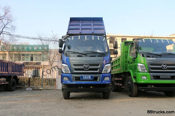 Foton Ruiwo E3 129 hp 4X2(6 wheels) 3.8m Dump Truck Exterior (2) | 86Trucks