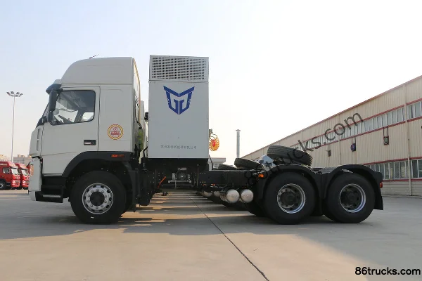 Dayun E8 camion lourd 476 ch 6X4(10 roues) tracteur routier électrique pur 290.61kWh Extérieur (3) | 86Trucks