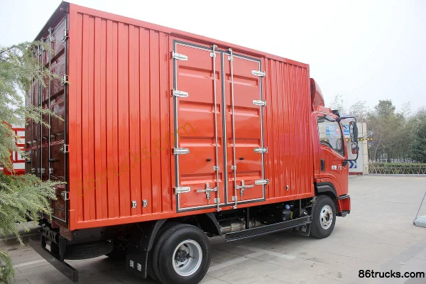 Feidi V6 série 170 ch 4X2(6 roues) 4,15 m monoplace fourgon camion léger (China VI) Carrosserie (3) | 86Trucks