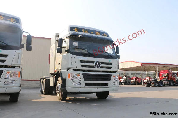 Dayun E8 heavy truck 476hp 6X4(10 wheels) pure electric tractor truck 290.61kWh Exterior
