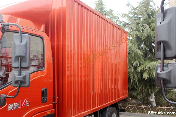 Feidi V6 série 170 ch 4X2(6 roues) 4,15 m monoplace fourgon camion léger (China VI) Carrosserie (1) | 86Trucks
