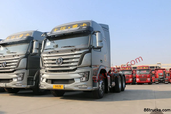 Dayun N8V Heavy Truck Yuanhang 2.0 Edition 500 hp 6X4(10 wheels) Tractor Truck Exterior (3) | 86Trucks