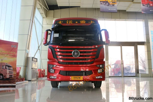 Dayun New N8V Heavy Truck 430hp 6X4(10 wheels) LNG Tractor Truck Exterior (2) | 86Trucks