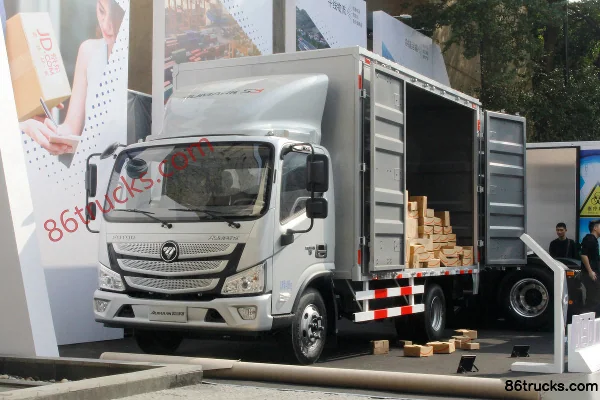 Foton Aumark S3 Series High-Efficiency Mountain Version 156 hp 4X2(6 wheels) 4.14m Single Row Van Light Truck Exterior (3) | 86Trucks