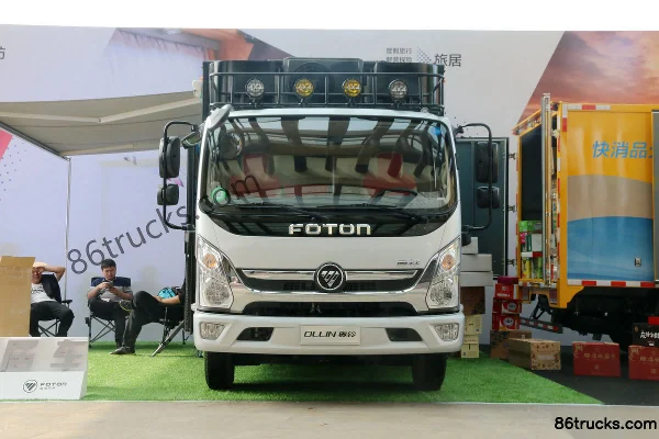 Foton Ollin CTS 150hp 4X2(6 wheels) 4.085m Single Row Motorhome Exterior (2) | 86Trucks